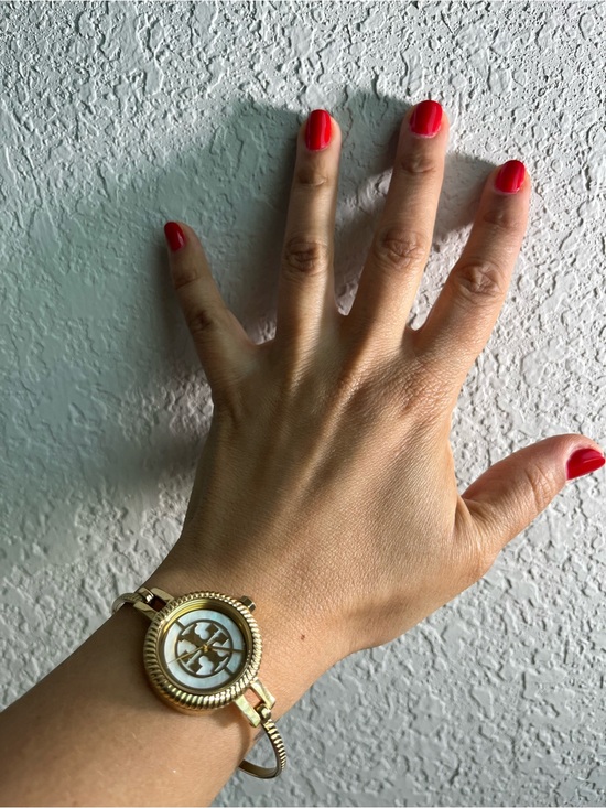 Tory Burch Reva TBW4029 ladies watch interchangeable rings. main image 7